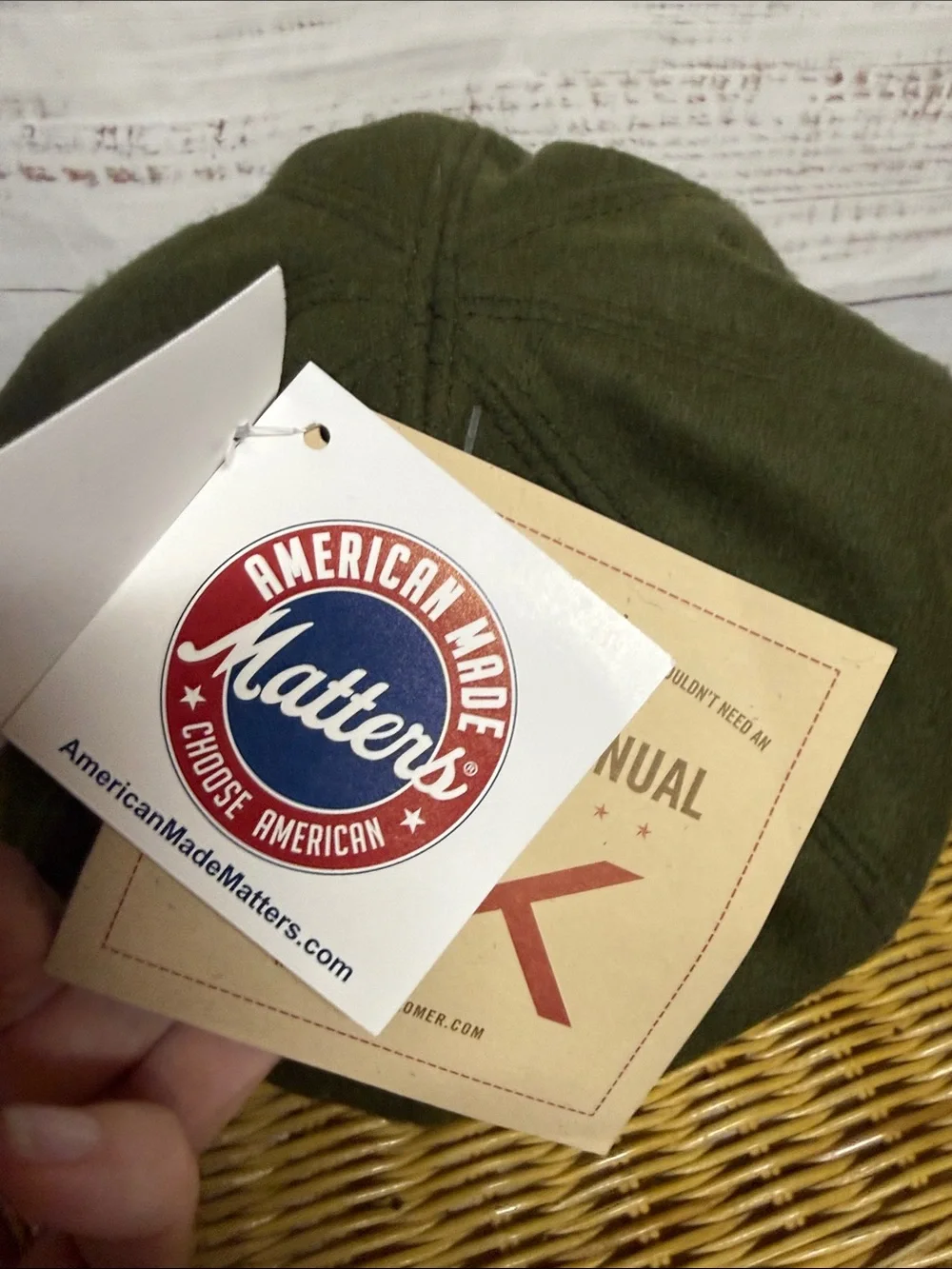 Stormy Kromer The Gatsby Cap in Loden Green NEW 6 3/4